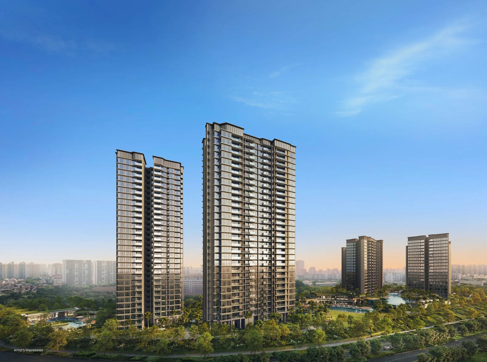 Thomson Reserve · Artist’s impression